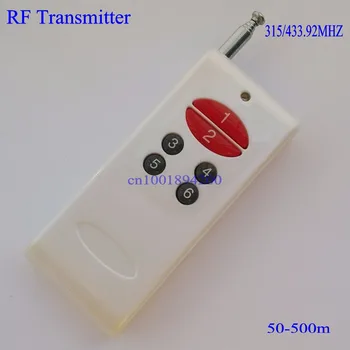 1000 М 6 Бутона RF Безжично дистанционно Управление/Радио Контролер/Предавател контролер за безжично ключа на приемника фитинги 315/433