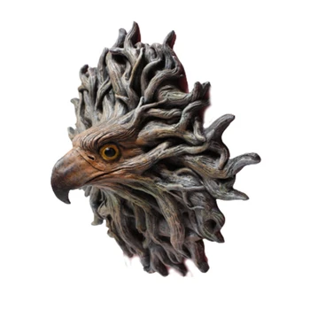 Занаяти От Смола, Корен На Дърво Главата На Орел Дърво Висулка За Украса На Градината Украса На Стената На Хола