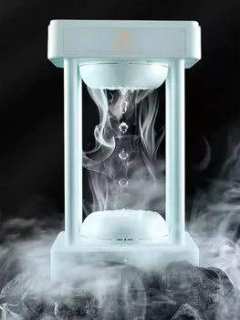 Съзидателна технология Антигравитационные Левитирующие Капка Вода от Време на Пясъчен Часовник Извор на Вода Лампа За Пречистване на Въздуха Распылительная Лампа Подарък