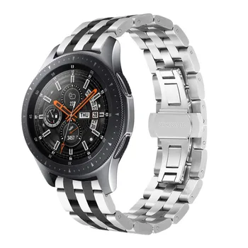 За Samsung Galaxy Watch 46 мм Каишка 22 мм от Неръждаема Стомана, Метална Гривна Каишка за Китката за Samsung Gear S3 Classic Frontier