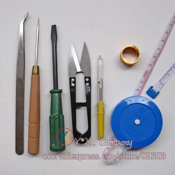 1 комплект (7 бр) шевни инструменти за бродерия със собствените си ръце, добро качество, безплатна доставка