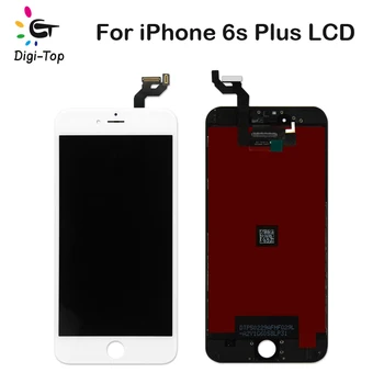 Digi-Топ 5 бр./лот LCD Сензорен Дисплей За iPhone 6S Плюс Екран на Таблет Дисплей Монтаж на резервни Части, Auto ААА Качество Безплатен DHL