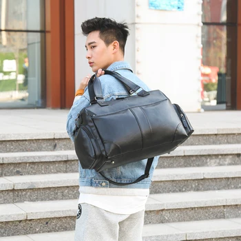 Мъжка чанта YILIAN 2022, Нова мъжка бизнес чанта през рамо, модерна чанта през рамо за почивка, чанта на едно рамо, чанта