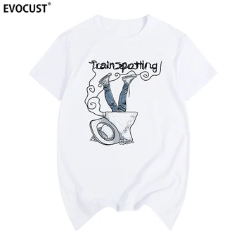 Trainspotting Choose Life Филм филм Реколта тениска Памучен Мъжки t-shirt Нова ТЕНИСКА Дамски Унисекс Мода
