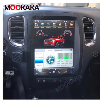 За Dodge Durango 2012 2013 2014-2016 + Tesla стил Android 9,0 автомобилен GPS Навигатор магнитола главното устройство Мултимедиен плеър