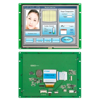 КАМЕННА и Индустриална панела TFT LCD сензорен екран 8,0 см с програма + Такса контролер + Сериен интерфейс + Сензорен екран