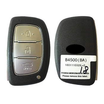 CN020060 2013-2015 Hyundai I10 Акцент Интелигентни ключ с 433 Mhz 46 Чип FCCID Номер 95440-B4500 Оригинала 3 бутона Instock