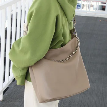 EUMOAN корейската версия на чанти, дамски ретро голяма чанта пригородная чанта голям голям чанта-месинджър мека чанта