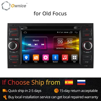 Ownice C500 Android 6.0 Octa 8 В Основната Тире Кола DVD плейър За Ford Mondeo Focus Transit C-MAX GPS Navi Радио, Поддръжка на 4G LTE