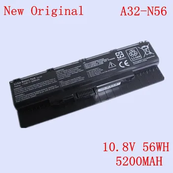 Нова Оригинална Литиево-йонна Батерия за лаптоп A32-N56 на ASUS A32-N56 N46V N56V N56D N56VJ N56VM N76 10,8 V, 56WH 5200 mah
