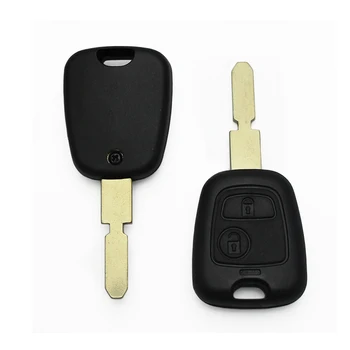 Автоматична Смяна на Капака на Корпуса на Ключ за Кола За Peugeot 408 2 бутона на Дистанционното на Ключа Подмяна на Корпуса