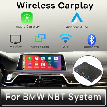Безжична CarPlay и Android Автоматично Видео интерфейс Кутия за BMW F20 F21 F22 F23 НБТ система с 6,5