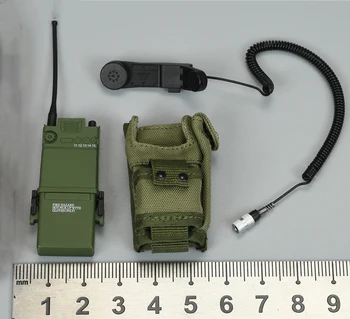 В наличност DAMTOYS DAM 1/6th 78080 Войници Морска пехота на Армията Кукла Радио Микрофон Чанти Модел За Тяло 12 инча са подбрани