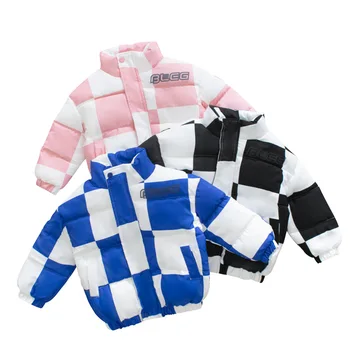 Детска стеганая яке, яке с памучна подплата, детски дрехи, дебело яке с памучна подплата, зимни дрехи, мъжко детско палто