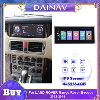 Android 10,0 Кола Стерео Видео За LAND ROVER Range ROVER Evoque LRX L538 2012-2019 Радиото в автомобила Авторадио GPS Навигация