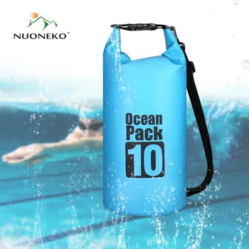 NUONEKO Открит PVC Водоустойчива Чанта за Пътуване Трекинг Плуване, Сърф Чанта за Преносим Лесен Походный Компрессионный Раница BAG15