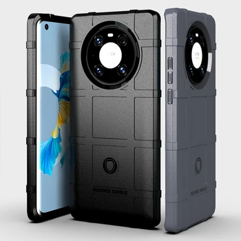 Здрав устойчив на удари Калъф За Телефон Huawei Капитан 40 Pro Plus От Мек Силикон TPU С Пълно Защитно Задния Капак