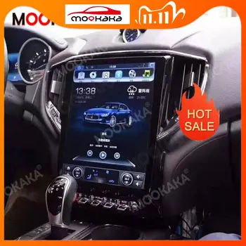 Android 9,0 и 4 + GB 64 GB Радиото в автомобила Tesla Style GPS Навигация За Maserati GHIBLI 2014-2019 Авто Мултимедиен Плейър Аудио Главното Устройство