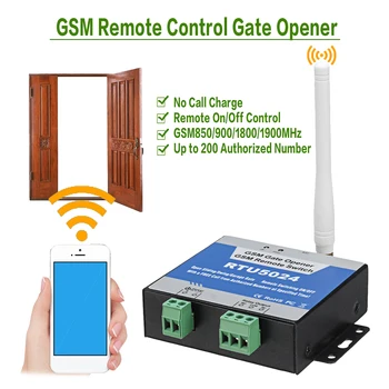 Абсолютно Нов GSM Дистанционно управление RTU5024 Отварачка за Врата Реле Достъп до Вратата Безжичен Отварачка за Врати За Безплатно обаждане 850/900/1800/1900