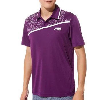 DHS Тениска за тенис на маса Комфорт на по-високо качество на Спортни облекла за Пинг-понг DAYF007-2