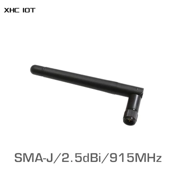 915 Mhz Omni WIFI Антена XHCIOT TX915-JK-11 2.5 dBi с висок коефициент на 50 Ома gain Omni SMA Мъжки Uhf Антена За радиочестотния модул