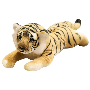 прекрасен разположена тигър играчка с високо качество мек тигър плюшена кукла, детски подарък за рожден ден, около 48 см