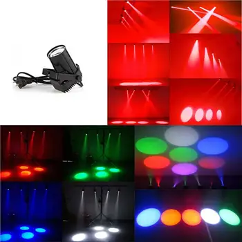 Мини RGB LED Прожектори против хлъзгане Водоустойчиви за Многократна употреба Ярки Вечерни Шоу Лъч Проектор Регулируеми Етап Светлини Дома