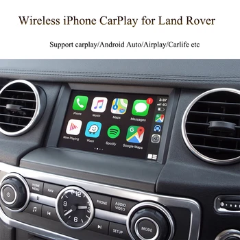 Безжична Кутия за Автоматичен Модул Apple CarPlay Android За Автомобилен Мултимедиен Плеър Land Rover Discovery 5 Harman с функция Огледално връзка