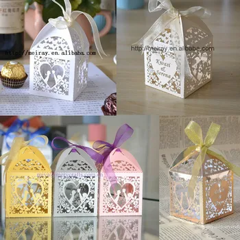 персонални сватбена кутия шоколадови бонбони сладки чанти аксесоари