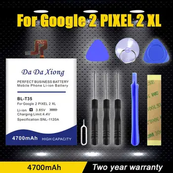 100% Оригинален Нов 4700 mah BL-T35 Батерия за LG Google 2 Pixel 2 XL Изпрати Придружаващи Инструмент