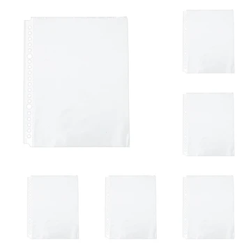 Опаковка от 400 перфорирани и прозрачни джобове с формат А5 - Пластмасови пластмасови папки