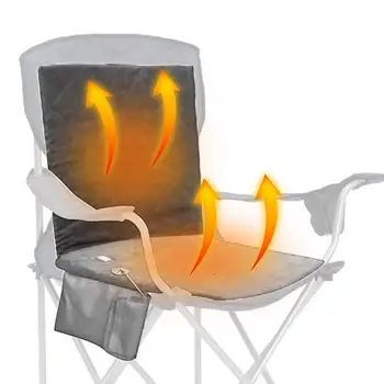 Подогреваемая Възглавницата на Седалката 3 Регулируеми За Температура Възглавници с Топъл Акумулаторни Електрически Седалката За Външно Къмпинг Домашен Офис