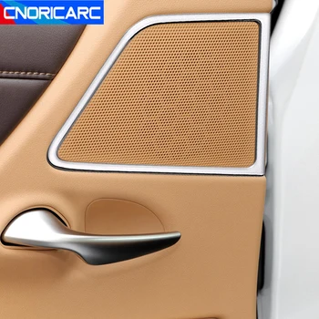 Автомобилен Стайлинг Врата Аудио Говорител Рамка Декоративна Капачка Покритие От Неръждаема Стомана За Lexus ES 2018-2020 LHD Аксесоари За Интериора