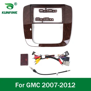 Автомобилен GPS Навигатор Стерео За GMC 2007 2008 2009 2010 2011 Радио Престилка Панел Рамка Подходящ 2Din 9 инча В Тире на екрана на главното устройство