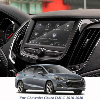 За Chevrolet Cruze D2LC 2016-2020 Автомобилен Стайлинг GPS Навигационен Екран Стъклена Филм Таблото ПАТ Дисплей Филм Вътрешен Аксесоар