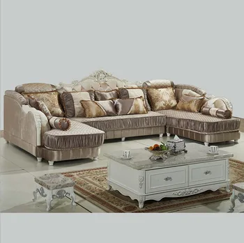 мебели за дневна модерен плат разтегателен европейския секционни диван a1279