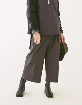 Голям индивидуален код Нов Мъжки Фризьор-стилист, моден восьмиминутные панталони на супер-свободни и прости класически широки панталони