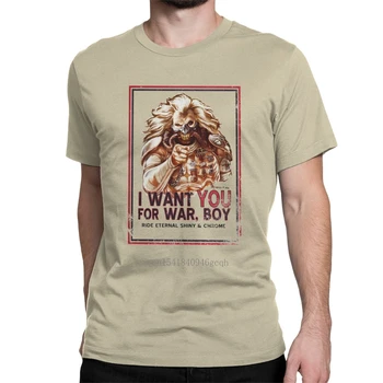 Мъжка тениска I Want YOU For WAR BOY Mad Max Забавни Тениски от чист Памук с къс Ръкав, ризи с филми, Дрехи с кръгло деколте, Идея за подарък