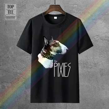 Lectro/ Мъжка тениска на Американската рок-група The Пикси, Тениска с къс Ръкав и забавно Принтом, Тениска, Черно Стил, по-големи Размери, китайски стил