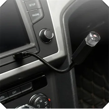 Универсални автомобилни аксесоари, USB Дифузната Светлина за Fiat 500C Freemont Doblo 695 FCC4 500е Viaggio Strada