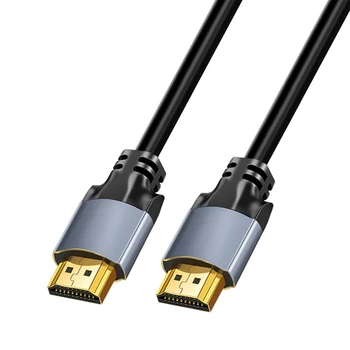 HDMI-съвместим Кабел 4K Ultra HD Аудио и видео Кабел за Високоскоростен Кабел-адаптер За Телевизори, DVD Плейъри Проектори