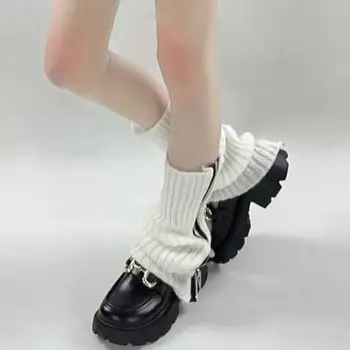 1 Чифт Високи Чорапи, Модни Възли японски Женски Възли Гамаши с Високо Голенищем за Пазаруване, Чорапи за Ботуши, терлици