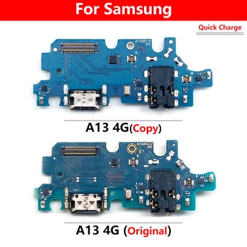 Оригинален Нов USB Зарядно Устройство за Зареждане на Портове И Конектори Док Конектор Заплата Гъвкав Кабел За Samsung A13 4 г