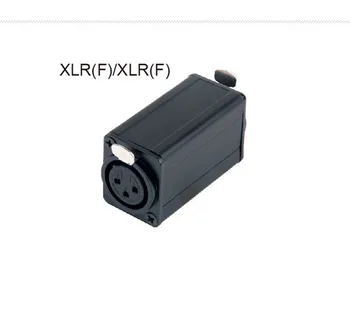 20 бр/лот XLR гнездовой конектор XLR гнездовой конектор аудио адаптер