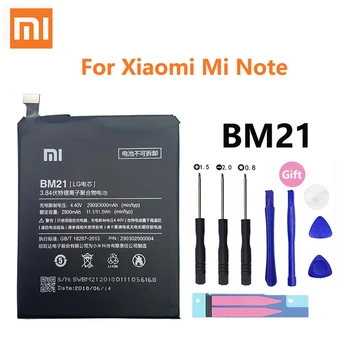 Въведете Mi Оригинална Батерия За Телефон BM21 Xiao Mi Note MiNote 3 GB Оперативна Памет, Високо Качество на 3000 mah Опаковане на Дребно на Безплатни Инструменти