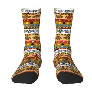 Етнически Племенни Безшевни Чорапи за възрастни с шарени Чорапи, Унисекс, мъжки Чорапи, дамски Чорапи