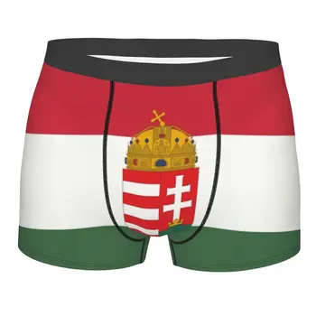 Обичай гащи боксьор участък хора бельо унгарския Хартата гащи гащи меки за Мъже