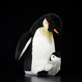 Императорският Пингвин Меки Кукли, Животни Сладки Aptenodytes forsteri Моделиране на Антарктида Реалистични Kawai Истинският Живот Плюшено Детски Подарък