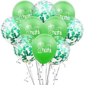 10шт Мексикански празнични балони 12 инча печатни латексный балон фиеста кактус вечерни украса балон на едро