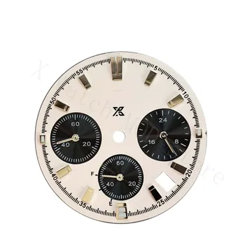 Часовник в стил панди бял цвят NH35 Seiko-корпус за часа нов стил на моден часовник NH35 механизъм Skx007/009 28,5 мм